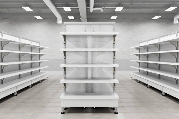 Local comercial antes y después del vaciado