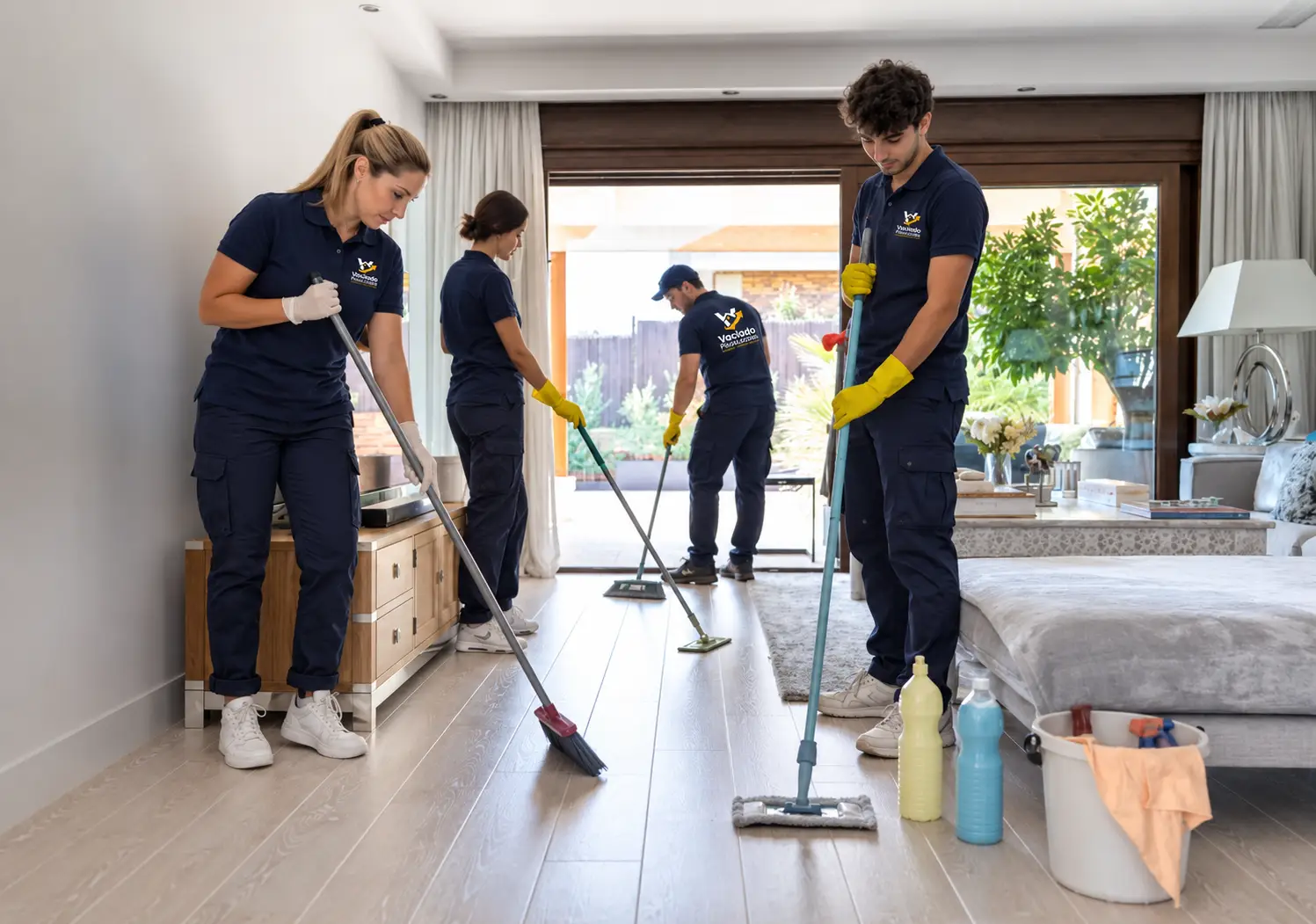Servicio de limpieza a domicilio con personal profesional y atención adaptada a cada hogar